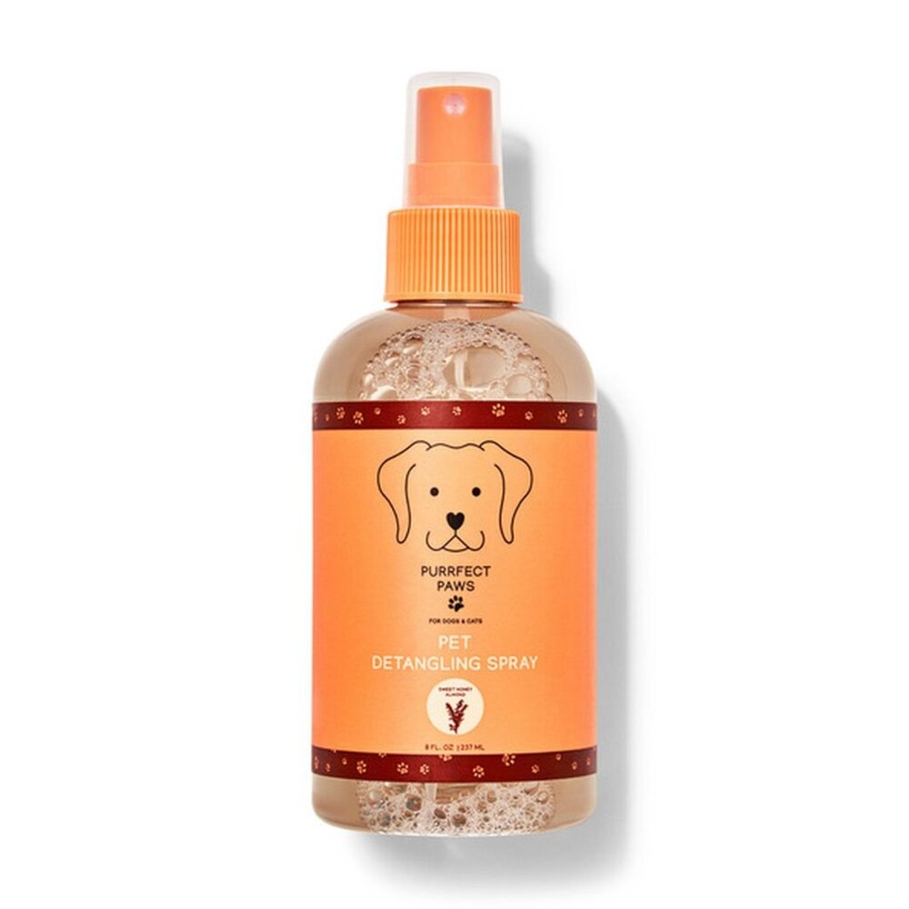 Bath & Body Works Purrfect Paws Sweet Honey Almond Pet Detangling Spray - 8oz